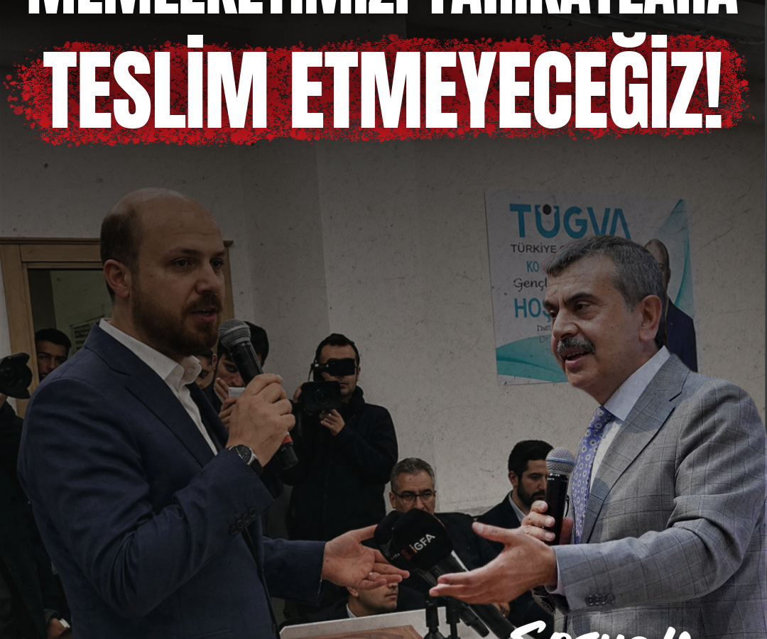 LİSELERİMİZİ VE MEMLEKETİMİZİ TARİKATLARA TESLİM ETMEYECEĞİZ!