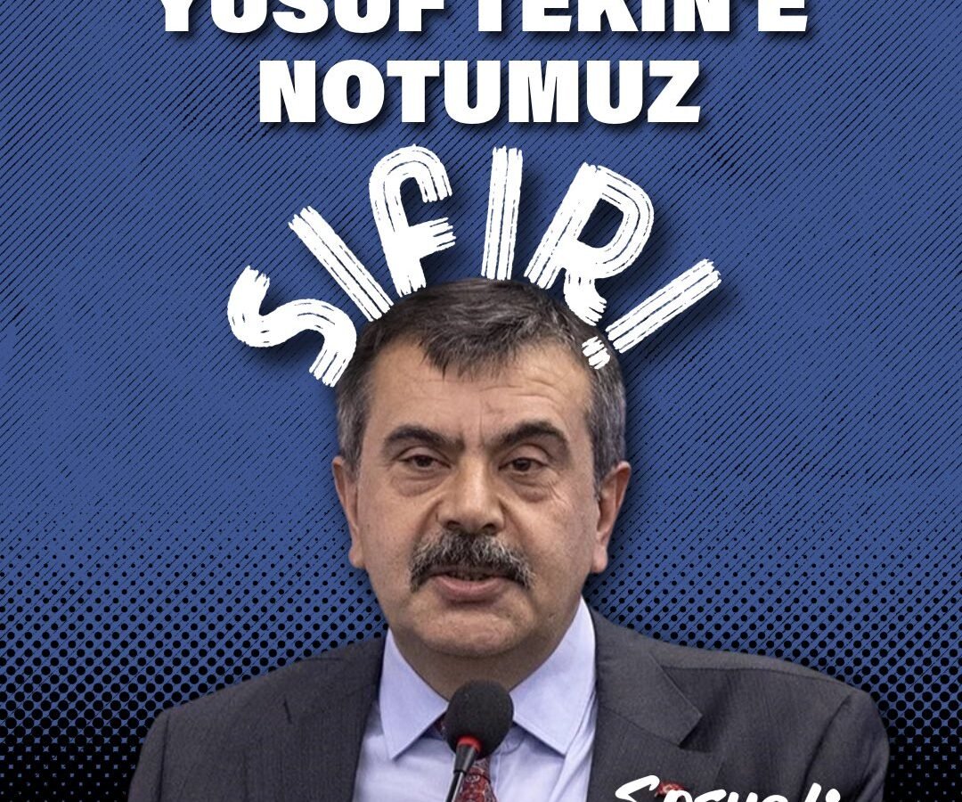 MESEMCİ TARİKATÇI YUSUF TEKİN’E NOTUMUZ SIFIR!